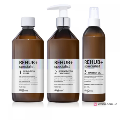 Набор для кератинового восстановления волос Helen Seward REHUB+ specialist KIT